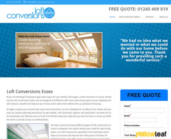 Loft Conversions Essex