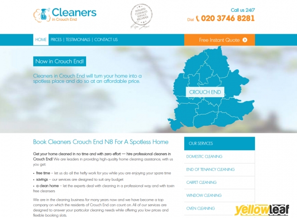Cleaners in Crouch End