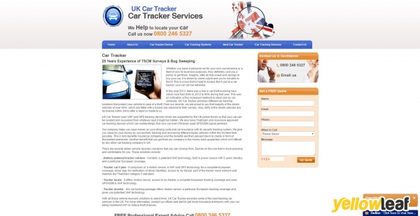 UK Car Tracker