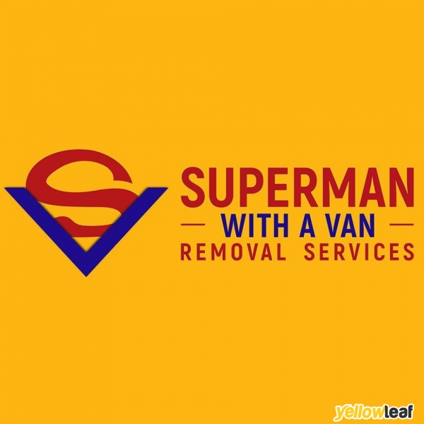 Super Man with a Van Harrow