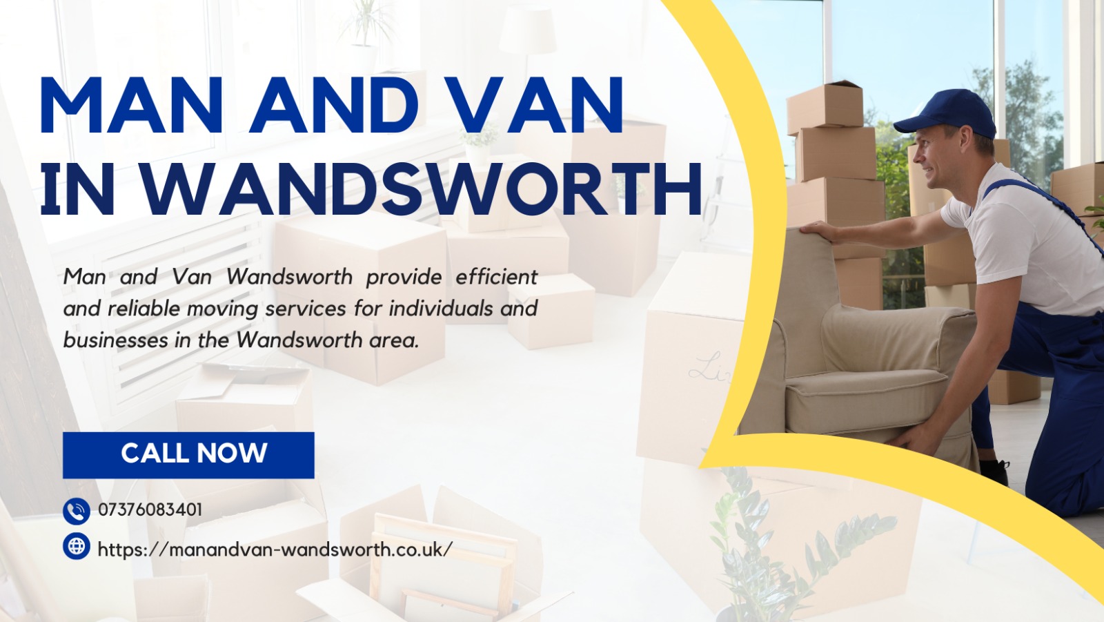 Man and a Van Wandsworth