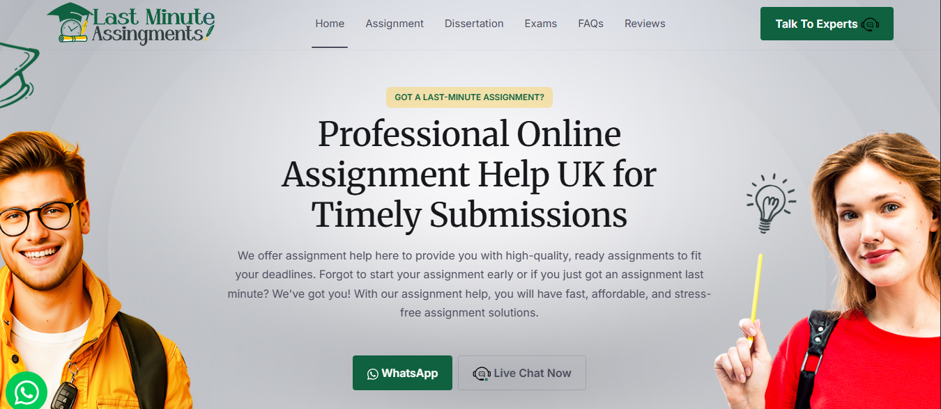 Last Minute Assignments