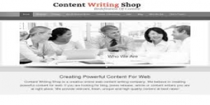 Content Writing Shop