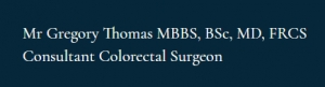 London Consultant Colorectal Surgeon