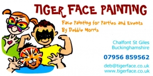 Tiger Face Painting