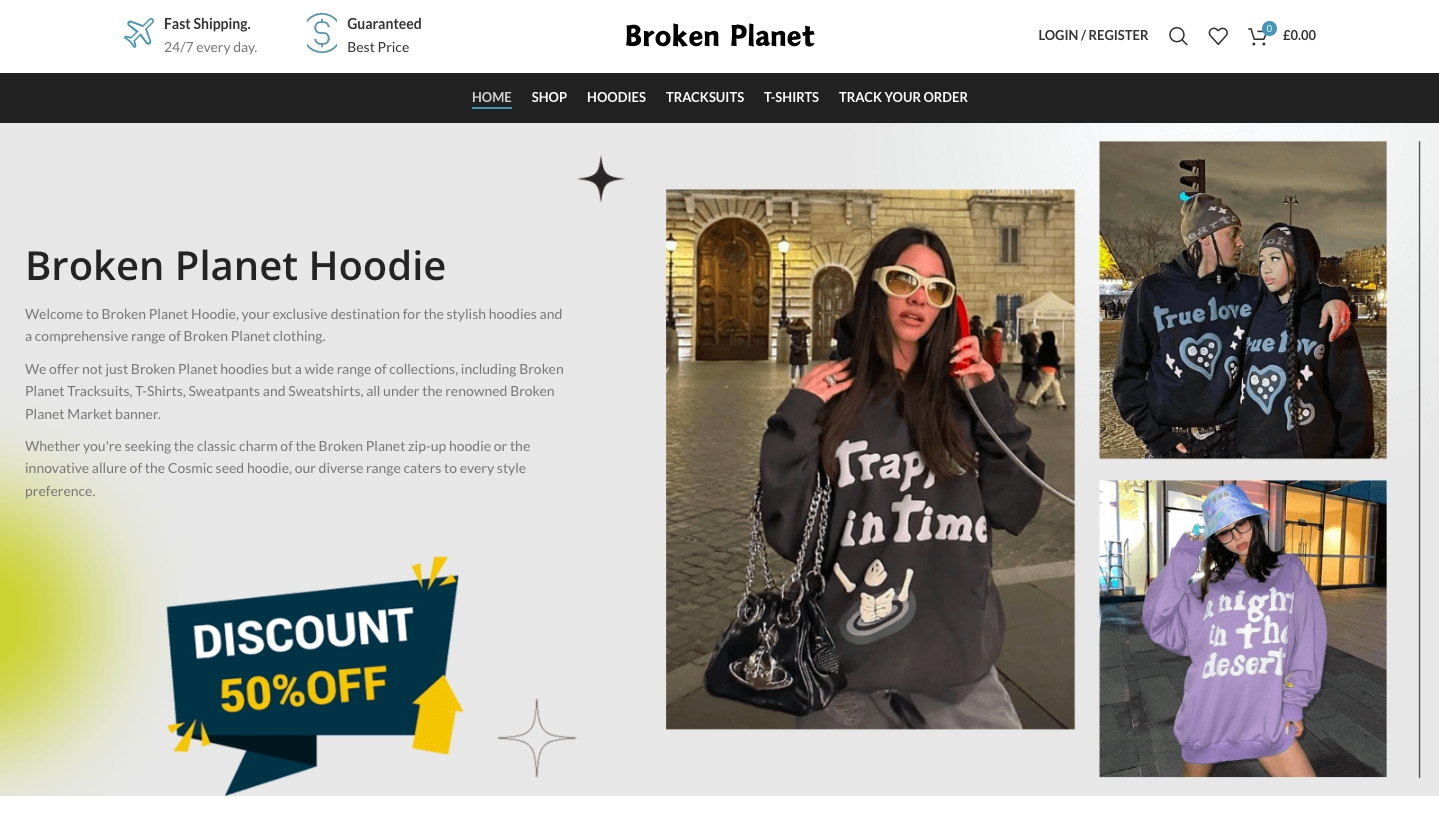 Broken Planet Hoodie